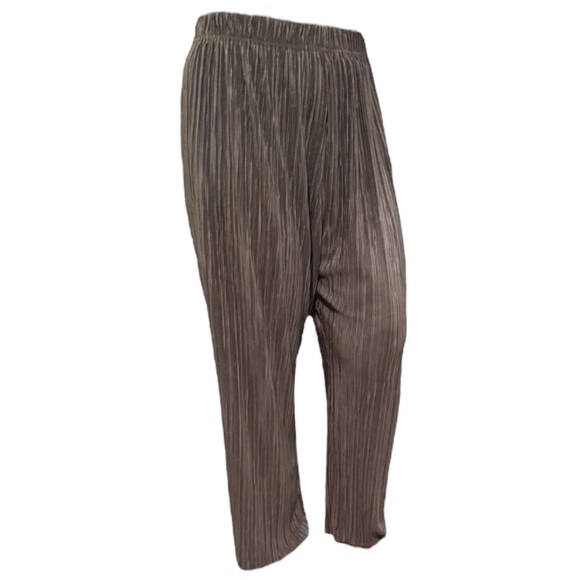 NWOT Pleated Plisse Pants - Picture 3 of 12